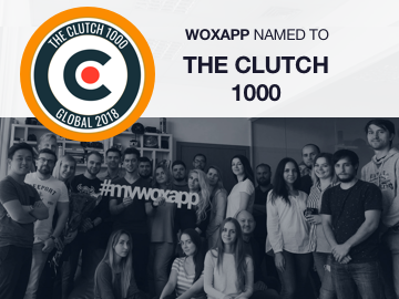 WOXAPP Named to The Clutch 1000
