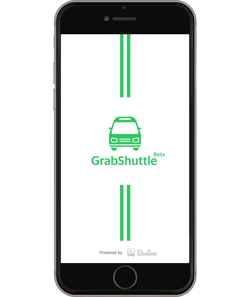 Registration of a profile in GrabTAxi