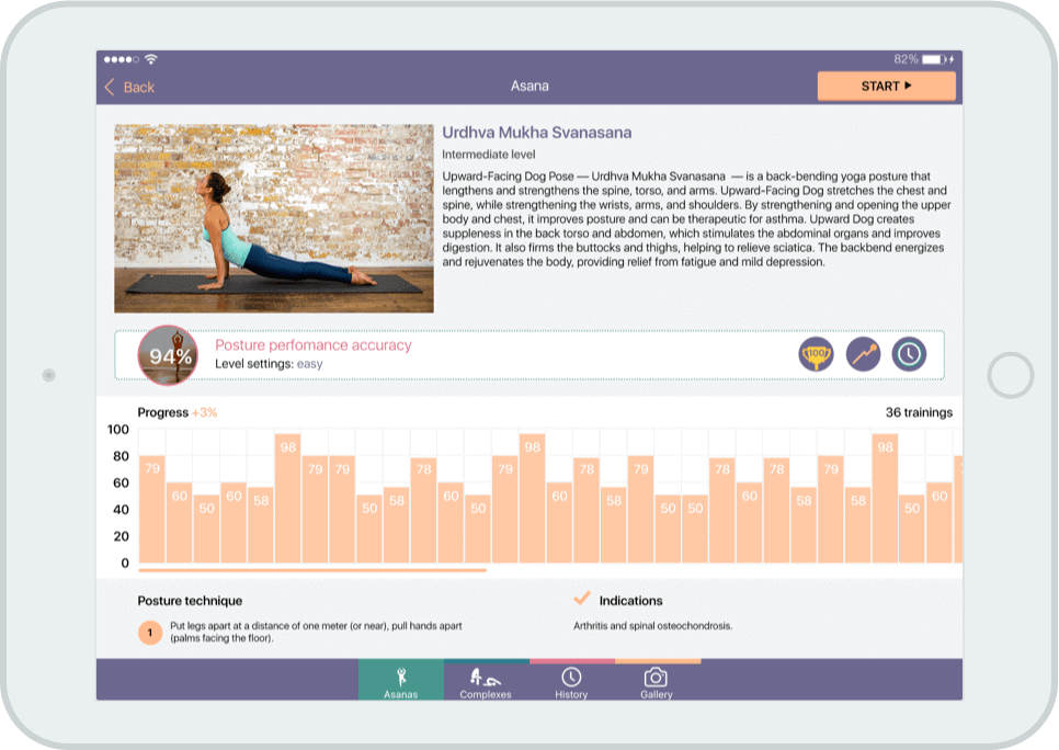 Yoga Teacher app development