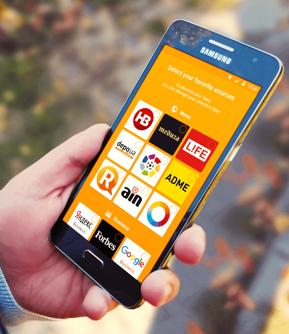 Newsstand mobile app first launch