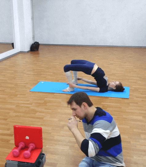 асана в приложении Yoga teacher