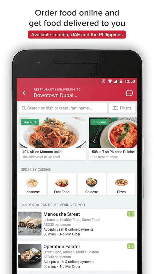 how to build app like zomato